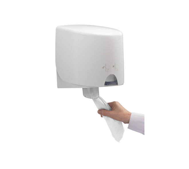 Poetspapier WypAll L10 GeneralClean 1-laags 800 vel wit 7256