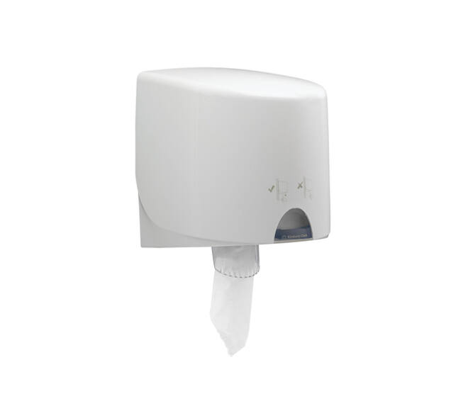 Poetspapier WypAll L10 GeneralClean 1-laags 800 vel wit 7256