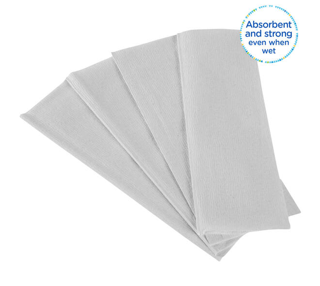 Handdoek Kleenex Ultra i-vouw 2-laags 215x415mm 30x94 vel wit 6772
