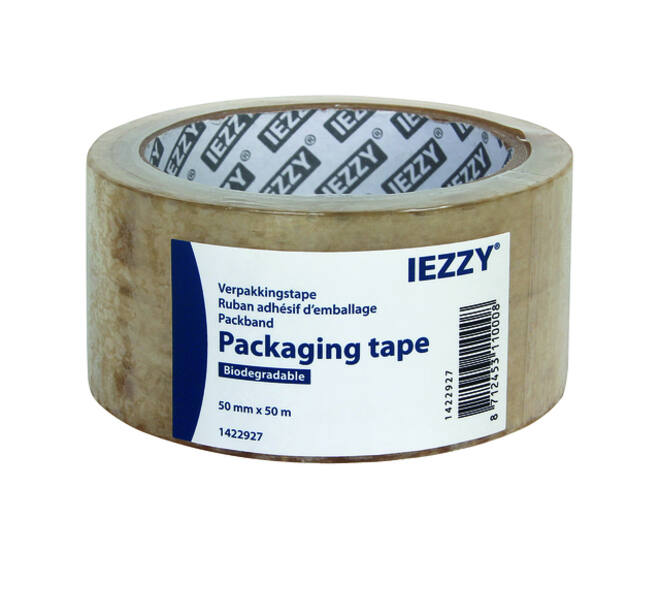 Verpakkingstape IEZZY biodegradable 50mmx50m