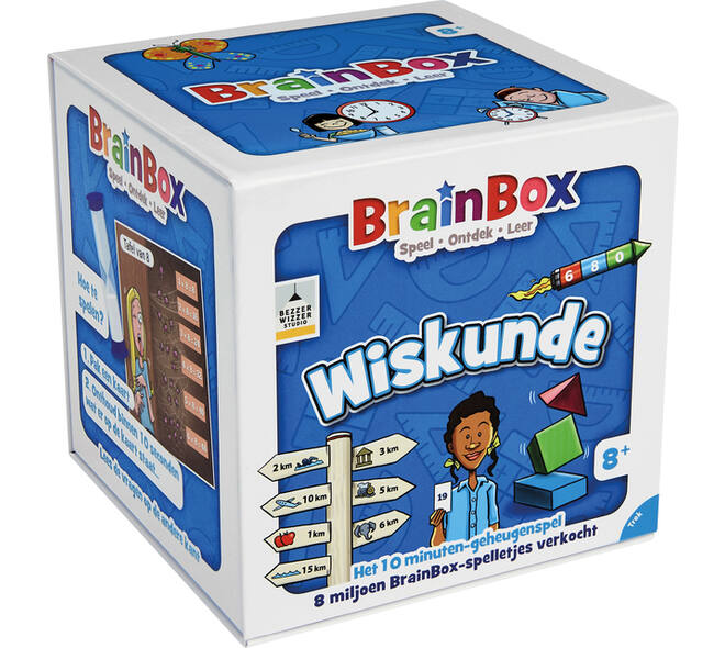Kaartspel Brainbox wiskunde