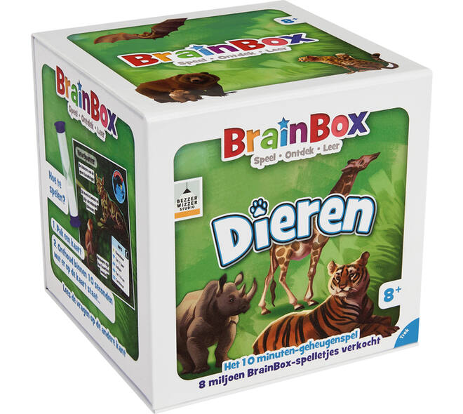 Kaartspel Brainbox dieren