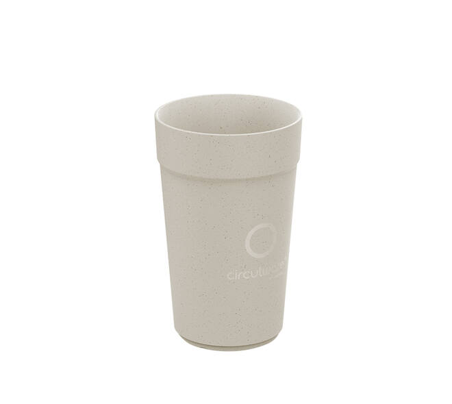 Beker Circulware Circulcup 400ml herbruikbaar 16 stuks
