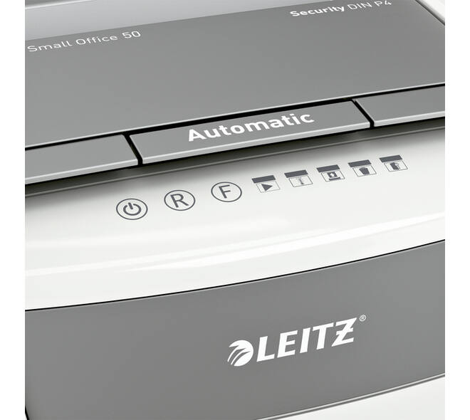 Papiervernietiger Leitz IQ Auto+ Small Office 50X P4 snippers 4x28mm