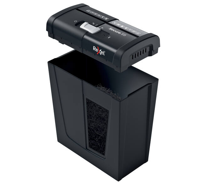 Papiervernietiger Rexel Secure S5 stroken 6mm