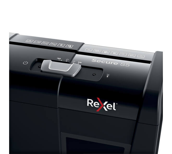 Papiervernietiger Rexel Secure S5 stroken 6mm