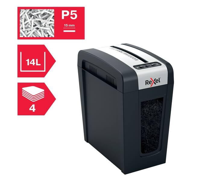 Papiervernietiger Rexel Secure MC4-SL snippers 2x15mm