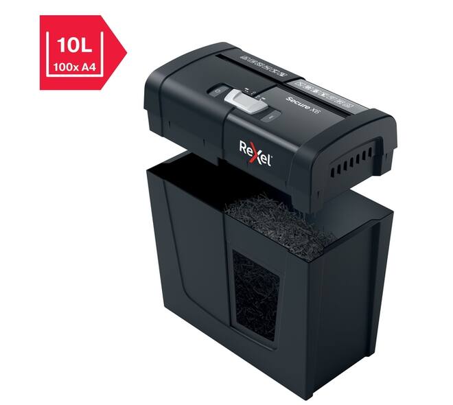 Papiervernietiger Rexel Secure X6 snippers 4x40mm