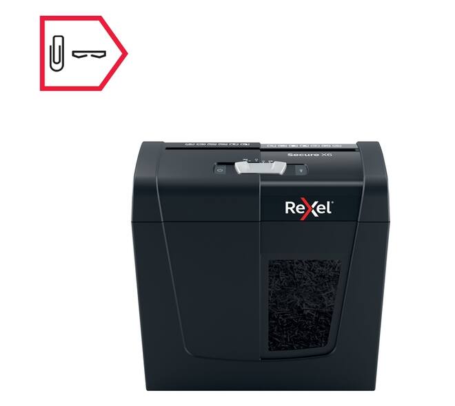 Papiervernietiger Rexel Secure X6 snippers 4x40mm