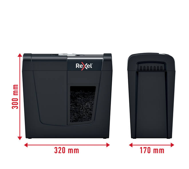 Papiervernietiger Rexel Secure X6 snippers 4x40mm