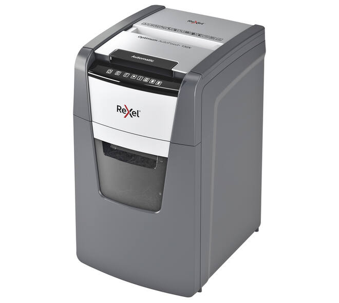 Papiervernietiger Rexel Optimum Auto+ 130X P4 snippers 4x28mm