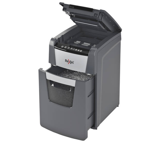 Papiervernietiger Rexel Optimum Auto+ 130X P4 snippers 4x28mm