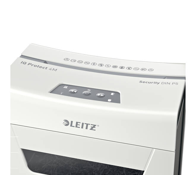 Papiervernietiger Leitz IQ Protect Premium 4M snippers 2x15mm