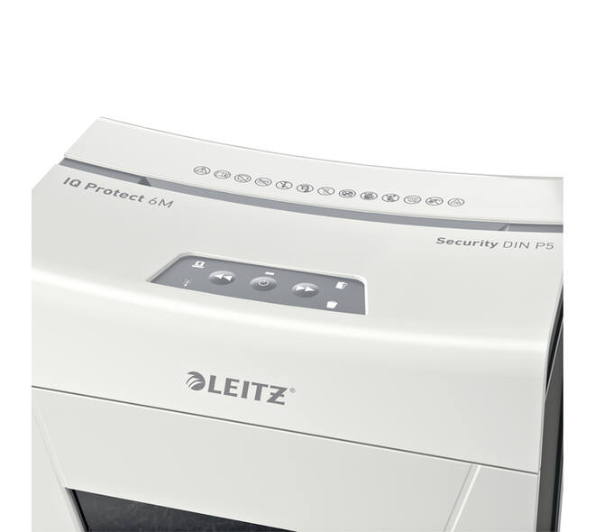 Papiervernietiger Leitz IQ Protect Premium 6M snippers 2x15mm