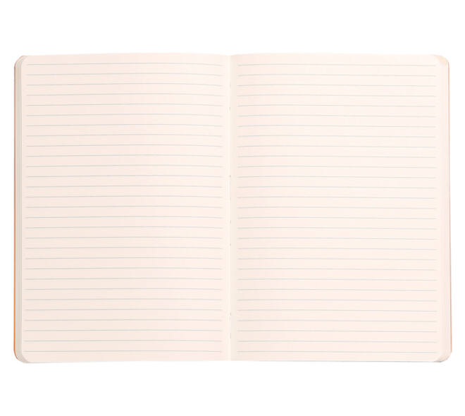 Notitieboek Rhodia A6 lijn 72 vel 90gr zwart