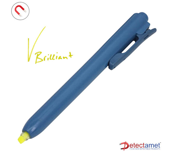 Markeerstift detectie Detectamet inklikbaar geel