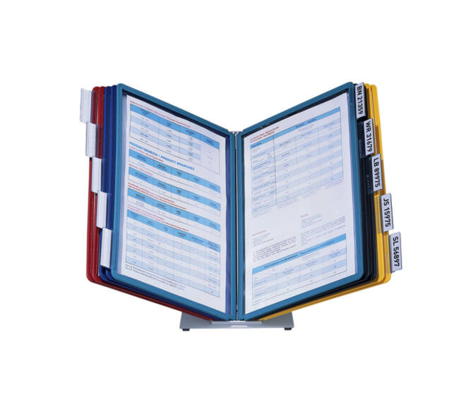 Bureaustandaard Durable Vario met 10-tassen A4 assorti