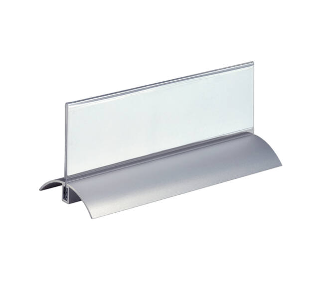 Tafelnaambord Durable Presenter De Luxe 61x210mm 2 stuks