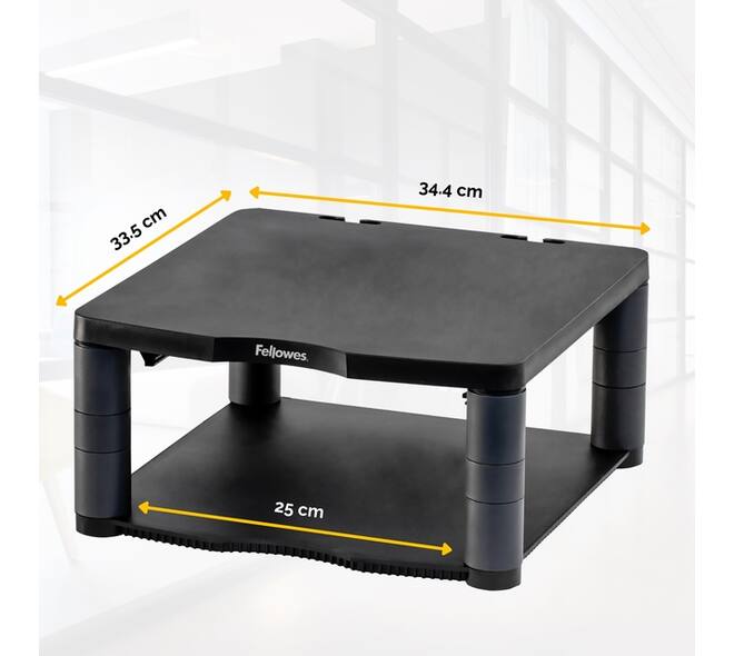Monitorstandaard Fellowes Premium grafiet
