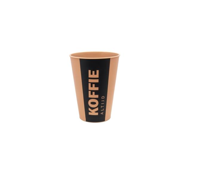 Beker IEZZY 180ml herbruikbaar Altijd Koffie 20 stuks bruin