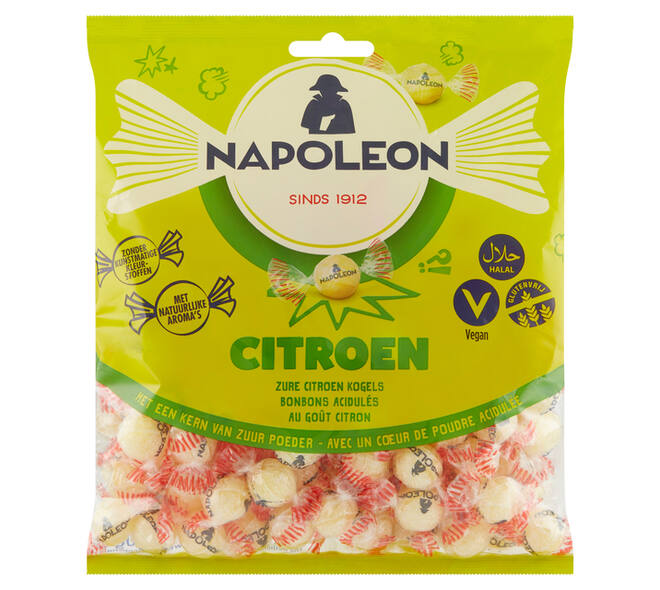 Snoep Napoleon citroen zak 1kg