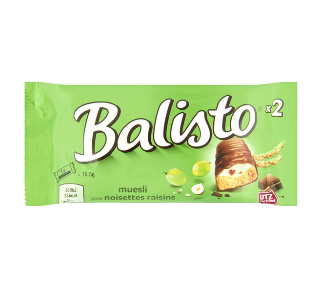 Snoep Balisto muesli reep 37gr