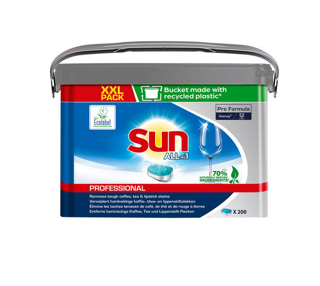 Vaatwastabletten Sun Pro Formula All-in-one XXL 200 stuks