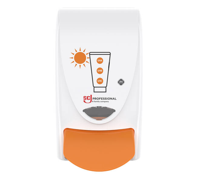 Zonnebranddispenser SCJ Proline Sun Protect 1liter wit