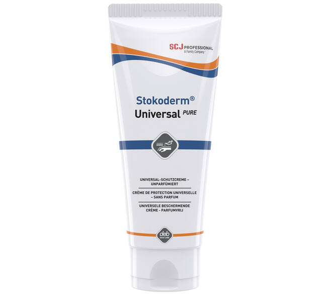 Handcrème SCJ Stokoderm Universal Pure parfumvrij 100ml