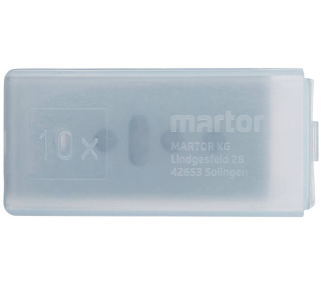 Reservemes Martor rechthoekig nr. 45 10 stuks
