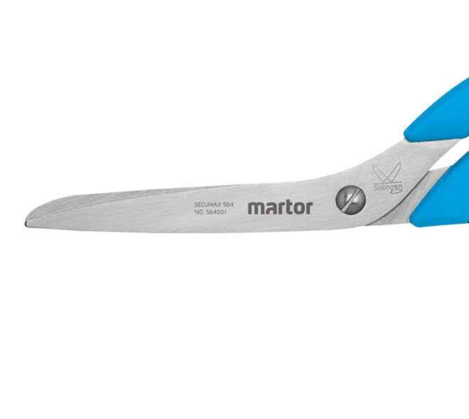 Veiligheidsschaar Martor Secumax 564 80mm blauw