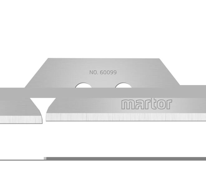Reservemes Martor trapezium nr. 60099 10 stuks