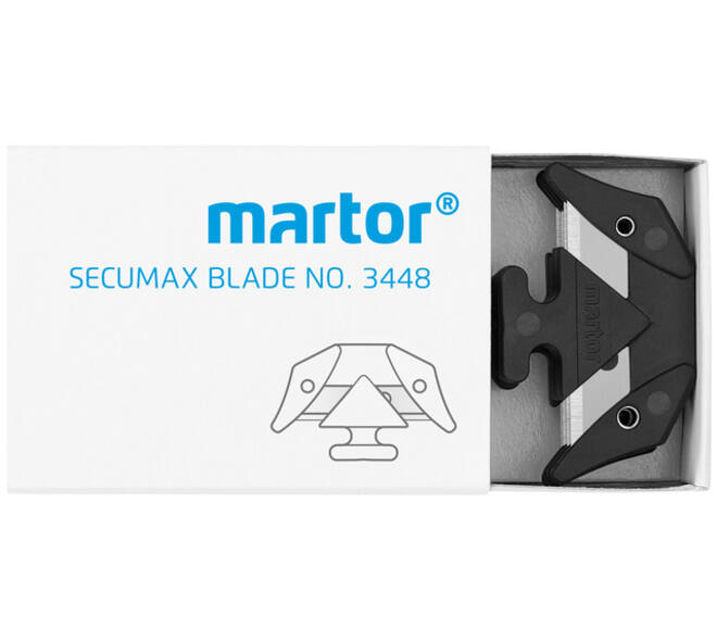 Reservemes Martor Secumax nr. 3448 10 stuks