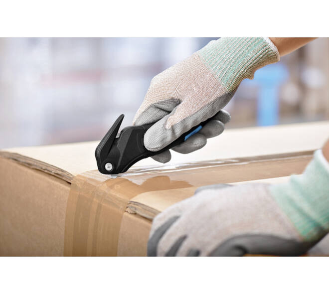 Veiligheidsmes Martor Secumax 320 rechthoekig 4mm zwart
