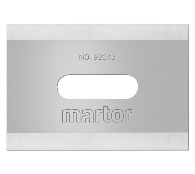 Reservemes Martor rechthoekig nr. 92043 10 stuks