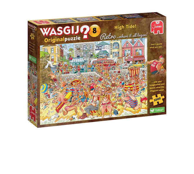 Puzzel Wasgij Retro Orginal 8 Vloed 1000 stukjes
