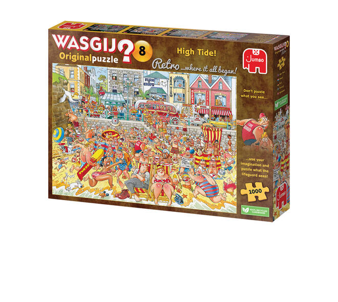 Puzzel Wasgij Retro Orginal 8 Vloed 1000 stukjes