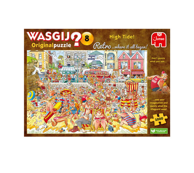 Puzzel Wasgij Retro Orginal 8 Vloed 1000 stukjes