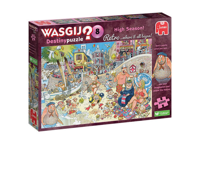 Puzzel Wasgij Retro Destiny 8 Hoogseizoen 1000 stukjes