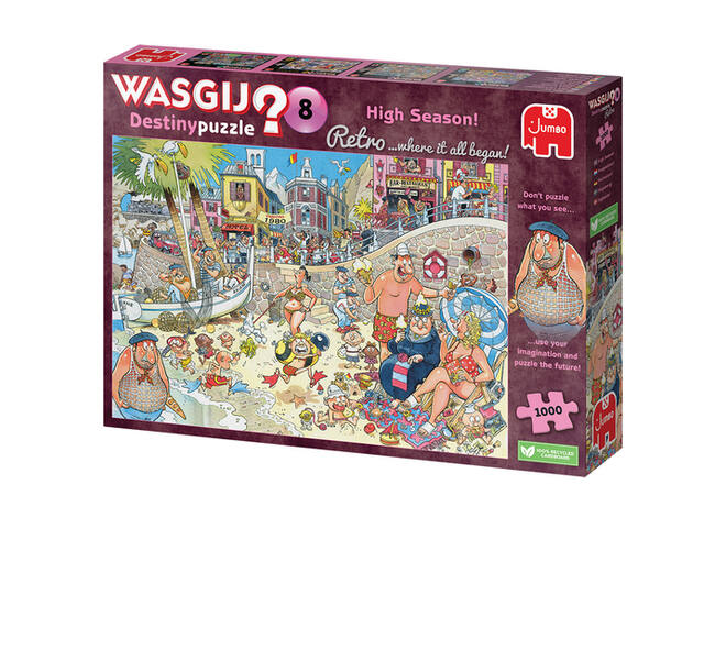 Puzzel Wasgij Retro Destiny 8 Hoogseizoen 1000 stukjes