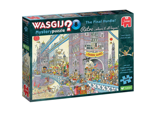 Puzzel Wasgij Retro Mystery 8 Laatste Horde 1000 stukjes