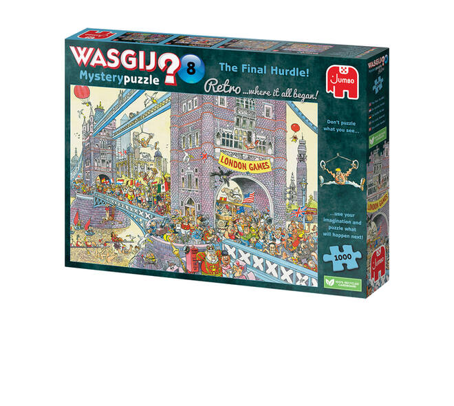 Puzzel Wasgij Retro Mystery 8 Laatste Horde 1000 stukjes
