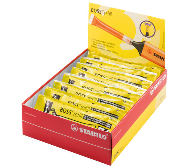 Markeerstiftinkt STABILO 070/24 geel