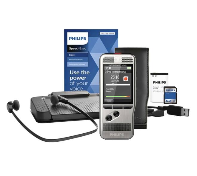 Dicteerapparaat Philips PocketMemo DPM6700