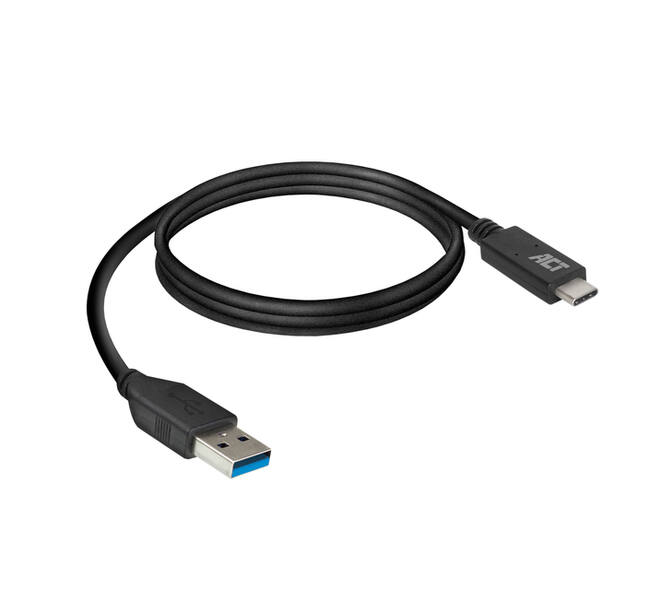 Kabel ACT USB A 3.2 naar USB-C 2 meter