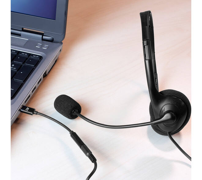 Adapter ACT USB-C naar 3.5mm audio jack 0.1 meter