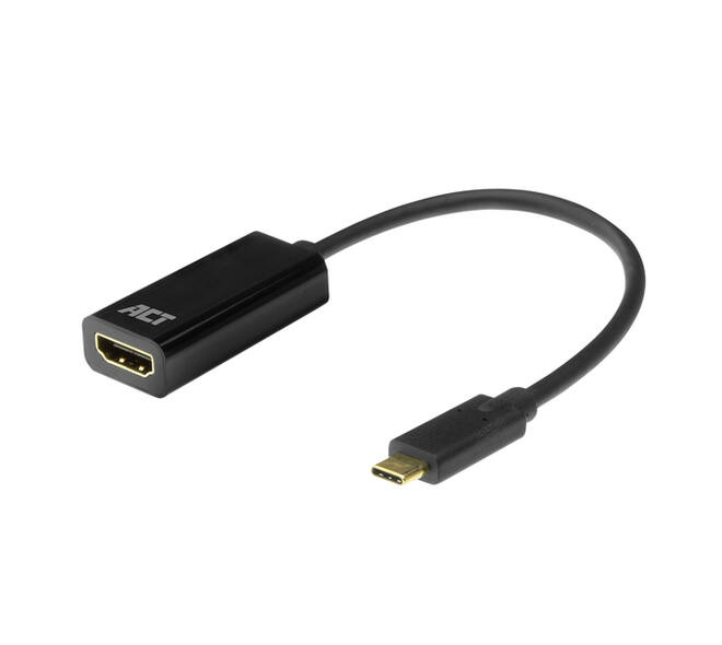 Adapter ACT USB-C naar HDMI 4K 30Hz 0.15 meter