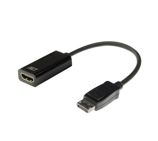 Adapter ACT DisplayPort naar HDMI 4K 0.15 meter