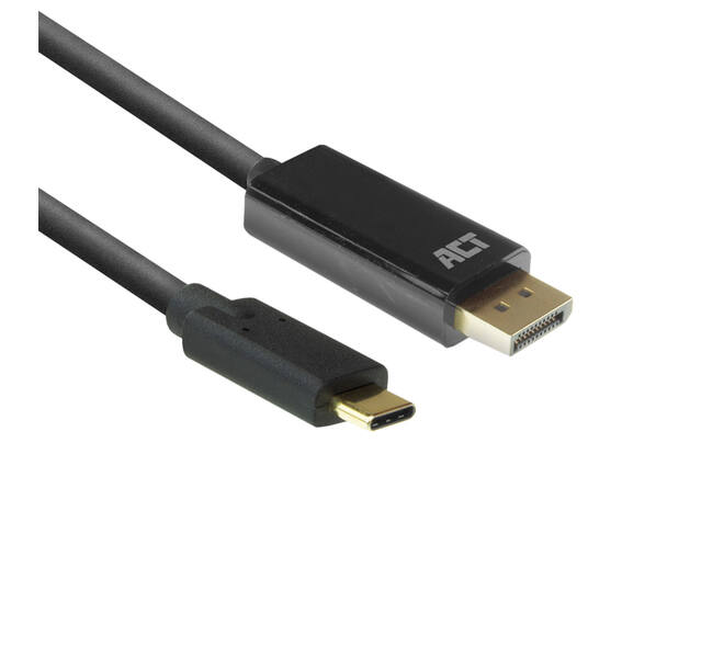 Kabel ACT USB-C naar Displayport 60Hz 2 meter