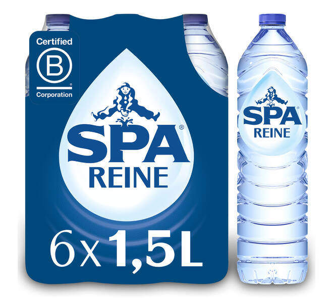 Water Spa Reine blauw petfles 1.5 liter